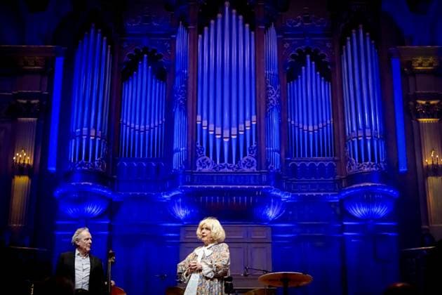 AMSTERDAM Paul Haenen is performing at the Concertgebouw with an anniversary gala. Haenen celebrated the fiftieth birthday of his alter ego, Margreet Dolman. ROBIN UTRECHT ANP netherlands out - belgium out  Copyright: xx x549376107x originalFilename: 549376107.jpg