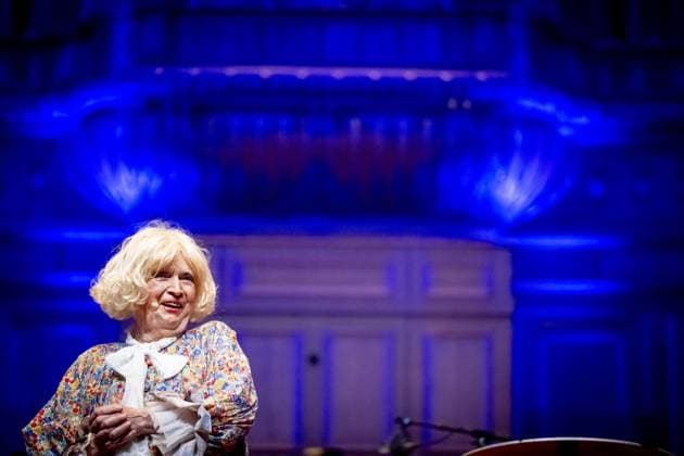 AMSTERDAM Paul Haenen is performing at the Concertgebouw with an anniversary gala. Haenen celebrated the fiftieth birthday of his alter ego, Margreet Dolman. ROBIN UTRECHT ANP netherlands out - belgium out  Copyright: xx x549376119x originalFilename: 549376119.jpg