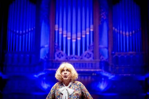 AMSTERDAM Paul Haenen is performing at the Concertgebouw with an anniversary gala. Haenen celebrated the fiftieth birthday of his alter ego, Margreet Dolman. ROBIN UTRECHT ANP netherlands out - belgium out  Copyright: xx x549376191x originalFilename: 549376191.jpg