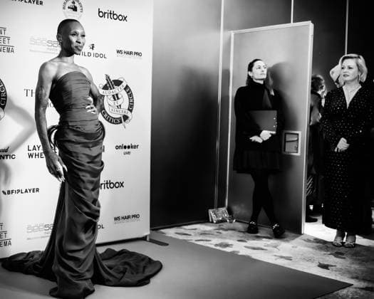 46th London Critics™ Circle Film Awards on Sunday 1 February 2026 Cynthia Erivo attends the 46th London Critics™ Circle Film Awards on Sunday 1 February 2026 at The May Fair Hotel, London. Editors Note: Image converted to monochrome., Credit:Julie Edwards Avalon  Copyright: xJuliexEdwardsx xAvalonx 1071254731