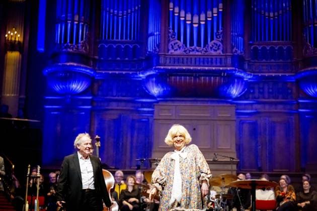 AMSTERDAM Paul Haenen is performing at the Concertgebouw with an anniversary gala. Haenen celebrated the fiftieth birthday of his alter ego, Margreet Dolman. ROBIN UTRECHT ANP netherlands out - belgium out  Copyright: xx x549376533x originalFilename: 549376533.jpg