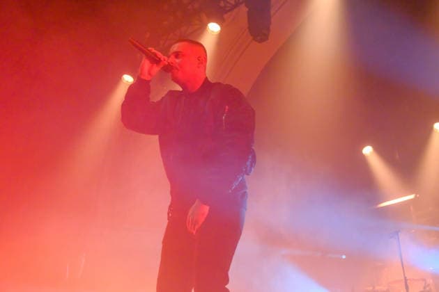 Leipzig, Haus Auensee The Hamburg rapper Disarstar (Gerrit Falius) plays a sold-out concert in front of an audience of around 3,200 energetic live performance with an audience at Haus Auensee Disarstar Leipzig