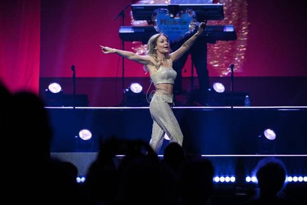 Concert Michelle Arena Oberhausen FOR EDITORIAL PURPOSES ONLY EDITORIAL USE ONLY p Pop singer Michelle during her concert as part of her farewell tour, on Sunday, February 01, 2026 at the Rudolf Weber Arena in Oberhausen Germany NRW Oberhausen Copyright SocratesxTassos Copyright: SocratesxTassos doc84e3xw5fmz8c4rouqyv ,EDITORIAL USE ONLY Copyright: SocratesxTassos