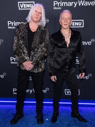 Primary Wave Music 20th Anniversary Pre-Grammy Party BEVERLY HILLS, LOS ANGELES, CALIFORNIA, USA - JANUARY 31: Joe Elliott and Phil Collen of Def Leppard arrive at the Primary Wave Music 20th Anniversary Pre-Grammy Party (68th Annual Grammy Awards) held at the Waldorf Astoria Beverly Hills Hotel on January 31, 2026 in Beverly Hills, Los Angeles, California, United States., Credit:Xavier Collin Avalon United States, California, Beverly Hills, Waldorf Astoria Beverly Hills Hotel Copyright: xXavierxCollinx xAvalonx 1071196856