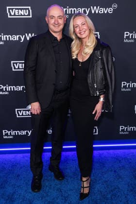 Primary Wave Music 20th Anniversary Pre-Grammy Party BEVERLY HILLS, LOS ANGELES, CALIFORNIA, USA - JANUARY 31: Michael Serbinis and Laura Adams arrive at the Primary Wave Music 20th Anniversary Pre-Grammy Party (68th Annual Grammy Awards) held at the Waldorf Astoria Beverly Hills Hotel on January 31, 2026 in Beverly Hills, Los Angeles, California, United States., Credit:Xavier Collin Avalon United States, California, Beverly Hills, Waldorf Astoria Beverly Hills Hotel Copyright: xXavierxCollinx xAvalonx 1071197335