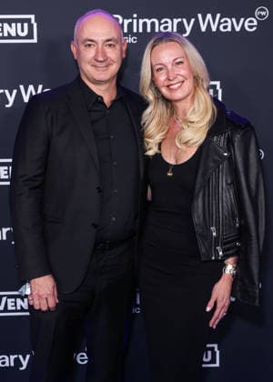 Primary Wave Music 20th Anniversary Pre-Grammy Party BEVERLY HILLS, LOS ANGELES, CALIFORNIA, USA - JANUARY 31: Michael Serbinis and Laura Adams arrive at the Primary Wave Music 20th Anniversary Pre-Grammy Party (68th Annual Grammy Awards) held at the Waldorf Astoria Beverly Hills Hotel on January 31, 2026 in Beverly Hills, Los Angeles, California, United States., Credit:Xavier Collin Avalon United States, California, Beverly Hills, Waldorf Astoria Beverly Hills Hotel Copyright: xXavierxCollinx xAvalonx 1071197359