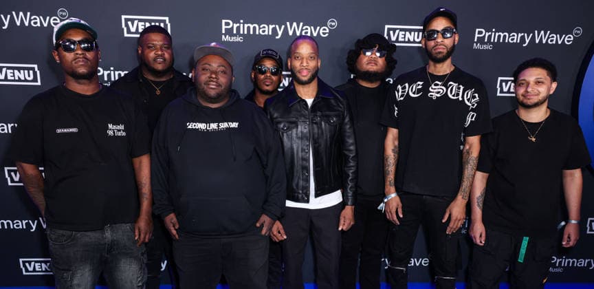 Primary Wave Music 20th Anniversary Pre-Grammy Party BEVERLY HILLS, LOS ANGELES, CALIFORNIA, USA - JANUARY 31: Trombone Shorty arrives at the Primary Wave Music 20th Anniversary Pre-Grammy Party (68th Annual Grammy Awards) held at the Waldorf Astoria Beverly Hills Hotel on January 31, 2026 in Beverly Hills, Los Angeles, California, United States., Credit:Xavier Collin Avalon United States, California, Beverly Hills, Waldorf Astoria Beverly Hills Hotel Copyright: xXavierxCollinx xAvalonx 1071198757