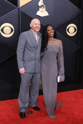 January 29, 2026, Los Angeles, California, USA: Bill Burr and Nia Renee Hill at the 68th Annual Grammy Awards on Sunday February 1, 2026 at Crypto.com Arena in Los Angeles, California. JAVIER ROJAS PI Los Angeles USA - ZUMAp124 20260129_zaa_p124_369 Copyright: xJavierxRojasx