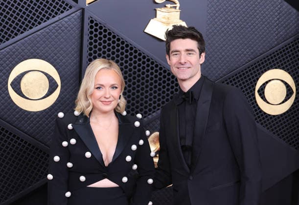 January 29, 2026, Los Angeles, California, USA: Julia Mattison and Drew Gehling at the 68th Annual Grammy Awards on Sunday February 1, 2026 at Crypto.com Arena in Los Angeles, California. JAVIER ROJAS PI Los Angeles USA - ZUMAp124 20260129_zaa_p124_370 Copyright: xJavierxRojasx