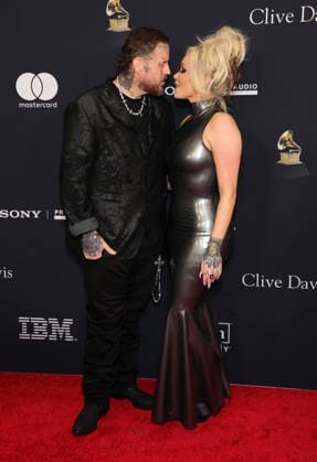 Pre-GRAMMY Gala & GRAMMY Salute to Industry Icons Honoring Avery Lipman and Monte Lipman Jelly Roll and Bunnie XO at the Pre-GRAMMY Gala & GRAMMY Salute to Industry Icons Honoring Avery Lipman and Monte Lipman, The Beverly Hilton, Los Angeles, USA, 31 January 2026, Credit:Faye Sadou Avalon  Copyright: xFayexSadoux xAvalonx 1071190601