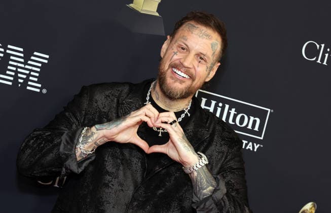 Pre-GRAMMY Gala & GRAMMY Salute to Industry Icons Honoring Avery Lipman and Monte Lipman Jelly Roll at the Pre-GRAMMY Gala & GRAMMY Salute to Industry Icons Honoring Avery Lipman and Monte Lipman, The Beverly Hilton, Los Angeles, USA, 31 January 2026, Credit:Faye Sadou Avalon  Copyright: xFayexSadoux xAvalonx 1071191694