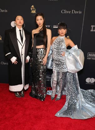 Pre-GRAMMY Gala & GRAMMY Salute to Industry Icons Honoring Avery Lipman and Monte Lipman Audrey Nuna, Ejae and Rei Ami at the Pre-GRAMMY Gala & GRAMMY Salute to Industry Icons Honoring Avery Lipman and Monte Lipman, The Beverly Hilton, Los Angeles, USA, 31 January 2026, Credit:Faye Sadou Avalon  Copyright: xFayexSadoux xAvalonx 1071191535