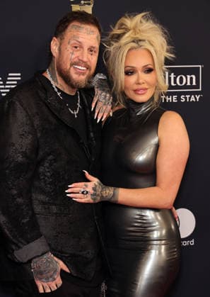Pre-GRAMMY Gala & GRAMMY Salute to Industry Icons Honoring Avery Lipman and Monte Lipman Jelly Roll and Bunnie XO at the Pre-GRAMMY Gala & GRAMMY Salute to Industry Icons Honoring Avery Lipman and Monte Lipman, The Beverly Hilton, Los Angeles, USA, 31 January 2026, Credit:Faye Sadou Avalon  Copyright: xFayexSadoux xAvalonx 1071191716