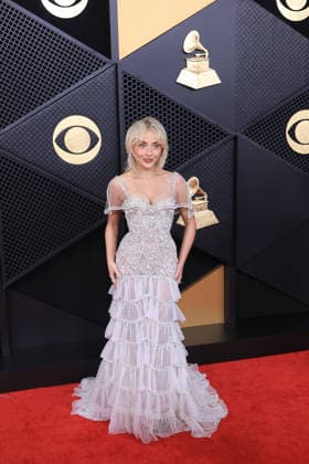 January 29, 2026, Los Angeles, California, USA: Sabrina Carpenter at the 68th Annual Grammy Awards on Sunday February 1, 2026 at Crypto.com Arena in Los Angeles, California. JAVIER ROJAS PI Los Angeles USA - ZUMAp124 20260129_zaa_p124_498 Copyright: xJavierxRojasx
