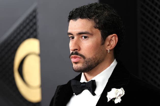 Puerto Rican urban music singer Bad Bunny poses on the red carpet at the 68th Grammy Awards in Los Angeles, California, USA, 01 February 2026. 68th Grammy Awards in Los Angeles !ACHTUNG: NUR REDAKTIONELLE NUTZUNG!  Copyright: xOctavioxGuzmánx AME846 20260202-55019252975_1
