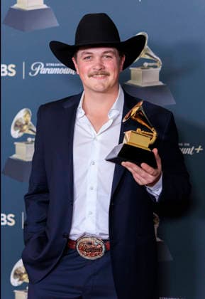 February 1, 2026, Los Angeles, California, USA: Zach Top at the 68th Annual Grammy Awards press room on Sunday February 1, 2026 at Crypto.com Arena in Los Angeles, California. ARIANA RUIZ PI Los Angeles USA - ZUMAp124 20260201_zaa_p124_030 Copyright: xArianaxRuizx