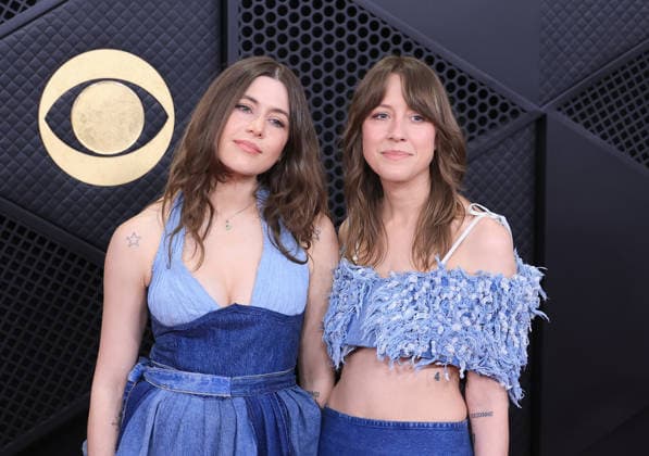 January 29, 2026, Los Angeles, California, USA: Megan Lovell and Rebecca Lovell at the 68th Annual Grammy Awards on Sunday February 1, 2026 at Crypto.com Arena in Los Angeles, California. JAVIER ROJAS PI Los Angeles USA - ZUMAp124 20260129_zaa_p124_522 Copyright: xJavierxRojasx