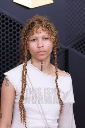 February 1, 2026, Los Angeles, California, USA: Lava La Rue at the 68th Annual Grammy Awards on Sunday February 1, 2026 at Crypto.com Arena in Los Angeles, California. JAVIER ROJAS PI Los Angeles USA - ZUMAp124 20260201_zaa_p124_059 Copyright: xJavierxRojasx