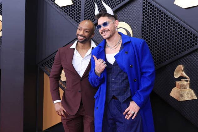February 1, 2026, Los Angeles, California, USA: Wilbert Roget II and Will Martins at the 68th Annual Grammy Awards on Sunday February 1, 2026 at Crypto.com Arena in Los Angeles, California. JAVIER ROJAS PI Los Angeles USA - ZUMAp124 20260201_zaa_p124_062 Copyright: xJavierxRojasx