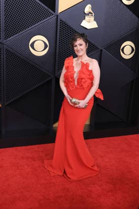 February 1, 2026, Los Angeles, California, USA: Sara Gazarek at the 68th Annual Grammy Awards on Sunday February 1, 2026 at Crypto.com Arena in Los Angeles, California. JAVIER ROJAS PI Los Angeles USA - ZUMAp124 20260201_zaa_p124_085 Copyright: xJavierxRojasx