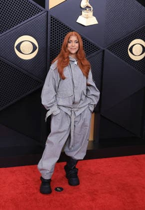 February 1, 2026, Los Angeles, California, USA: Roselilah at the 68th Annual Grammy Awards on Sunday February 1, 2026 at Crypto.com Arena in Los Angeles, California. JAVIER ROJAS PI Los Angeles USA - ZUMAp124 20260201_zaa_p124_138 Copyright: xJavierxRojasx