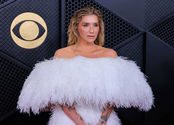 February 1, 2026, Los Angeles, California, USA: Kesha at the 68th Annual Grammy Awards on Sunday February 1, 2026 at Crypto.com Arena in Los Angeles, California. JAVIER ROJAS PI Los Angeles USA - ZUMAp124 20260201_zaa_p124_154 Copyright: xJavierxRojasx