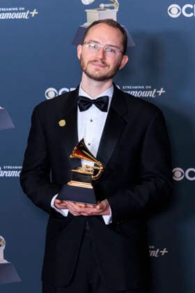 February 1, 2026, Los Angeles, California, USA: Remy Le Boeuf at the 68th Annual Grammy Awards press room on Sunday February 1, 2026 at Crypto.com Arena in Los Angeles, California. ARIANA RUIZ PI Los Angeles USA - ZUMAp124 20260201_zaa_p124_230 Copyright: xArianaxRuizx
