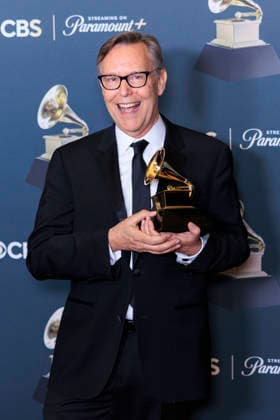 February 1, 2026, Los Angeles, California, USA: Grant Gershon at the 68th Annual Grammy Awards press room on Sunday February 1, 2026 at Crypto.com Arena in Los Angeles, California. ARIANA RUIZ PI Los Angeles USA - ZUMAp124 20260201_zaa_p124_231 Copyright: xArianaxRuizx