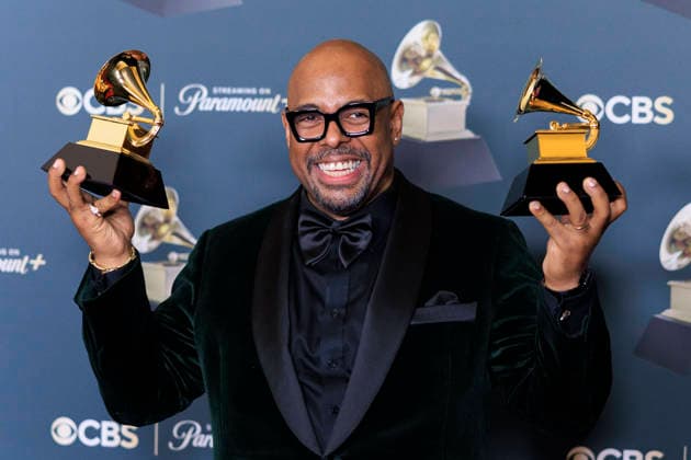 February 1, 2026, Los Angeles, California, USA: Christian McBride at the 68th Annual Grammy Awards press room on Sunday February 1, 2026 at Crypto.com Arena in Los Angeles, California. ARIANA RUIZ PI Los Angeles USA - ZUMAp124 20260201_zaa_p124_251 Copyright: xArianaxRuizx