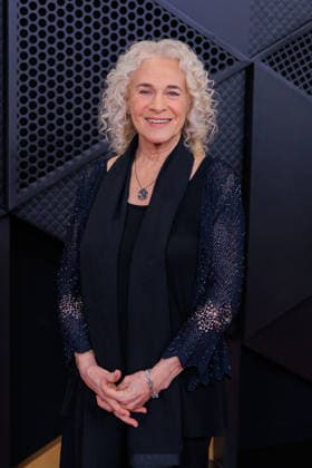 February 1, 2026, Los Angeles, California, USA: Carol King on the red carpet of the 68th Annual Grammy Awards on Sunday February 1, 2026 at Crypto.com Arena in Los Angeles, California. JAVIER ROJAS PI Los Angeles USA - ZUMAp124 20260201_zaa_p124_299 Copyright: xJavierxRojasx