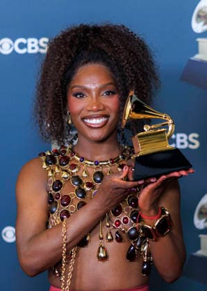 February 1, 2026, Los Angeles, California, USA: Doechii at the 68th Annual Grammy Awards press room on Sunday February 1, 2026 at Crypto.com Arena in Los Angeles, California. ARIANA RUIZ PI Los Angeles USA - ZUMAp124 20260201_zaa_p124_309 Copyright: xArianaxRuizx