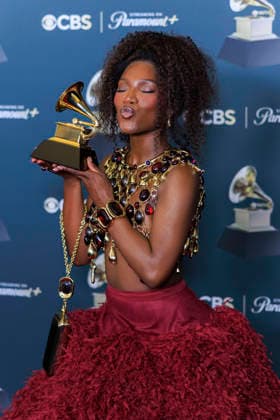 February 1, 2026, Los Angeles, California, USA: Doechii at the 68th Annual Grammy Awards press room on Sunday February 1, 2026 at Crypto.com Arena in Los Angeles, California. ARIANA RUIZ PI Los Angeles USA - ZUMAp124 20260201_zaa_p124_310 Copyright: xArianaxRuizx