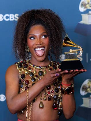 February 1, 2026, Los Angeles, California, USA: Doechii at the 68th Annual Grammy Awards press room on Sunday February 1, 2026 at Crypto.com Arena in Los Angeles, California. ARIANA RUIZ PI Los Angeles USA - ZUMAp124 20260201_zaa_p124_311 Copyright: xArianaxRuizx