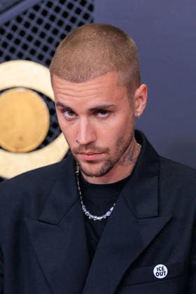 February 1, 2026, Los Angeles, California, USA: Justin Bieber on the red carpet of the 68th Annual Grammy Awards on Sunday February 1, 2026 at Crypto.com Arena in Los Angeles, California. JAVIER ROJAS PI Los Angeles USA - ZUMAp124 20260201_zaa_p124_318 Copyright: xJavierxRojasx
