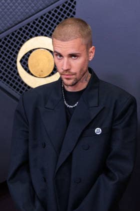 February 1, 2026, Los Angeles, California, USA: Justin Bieber on the red carpet of the 68th Annual Grammy Awards on Sunday February 1, 2026 at Crypto.com Arena in Los Angeles, California. JAVIER ROJAS PI Los Angeles USA - ZUMAp124 20260201_zaa_p124_320 Copyright: xJavierxRojasx