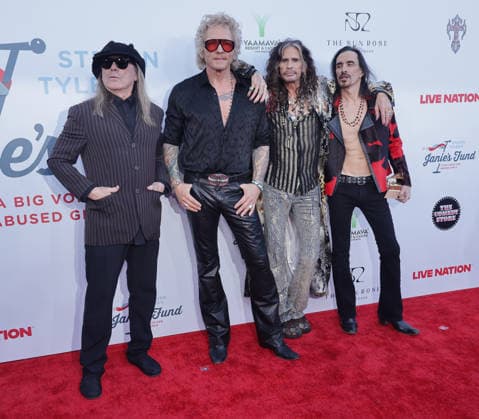 7th Annual Jam For Janie GRAMMY Awards Viewing Party Robin Zander, Matt Sorum, Steven Tyler and Nuno Bettencourt attend the 7th Annual Jam For Janie GRAMMY Awards Viewing Party at Hollywood Palladium on February 01, 2026 in Los Angeles, California. Hollywood California United States of America Copyright: xCraSH imageSPACEx