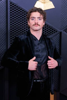 February 1, 2026, Los Angeles, California, USA: Benson Boone on the red carpet of the 68th Annual Grammy Awards on Sunday February 1, 2026 at Crypto.com Arena in Los Angeles, California. JAVIER ROJAS PI Los Angeles USA - ZUMAp124 20260201_zaa_p124_358 Copyright: xJavierxRojasx