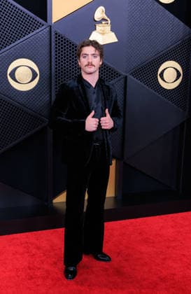February 1, 2026, Los Angeles, California, USA: Benson Boone on the red carpet of the 68th Annual Grammy Awards on Sunday February 1, 2026 at Crypto.com Arena in Los Angeles, California. JAVIER ROJAS PI Los Angeles USA - ZUMAp124 20260201_zaa_p124_359 Copyright: xJavierxRojasx