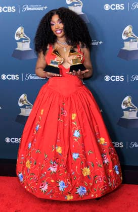 February 1, 2026, Los Angeles, California, USA: SZA at the 68th Annual Grammy Awards press room on Sunday February 1, 2026 at Crypto.com Arena in Los Angeles, California. ARIANA RUIZ PI Los Angeles USA - ZUMAp124 20260201_zaa_p124_376 Copyright: xArianaxRuizx