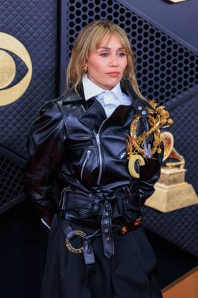 February 1, 2026, Los Angeles, California, USA: Miley Cyrus on the red carpet of the 68th Annual Grammy Awards on Sunday February 1, 2026 at Crypto.com Arena in Los Angeles, California. JAVIER ROJAS PI Los Angeles USA - ZUMAp124 20260201_zaa_p124_386 Copyright: xJavierxRojasx