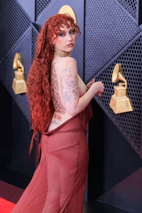 February 1, 2026, Los Angeles, California, USA: CHAPPELL ROAN on the red carpet of the 68th Annual Grammy Awards on Sunday at Crypto.com Arena in Los Angeles. Los Angeles USA - ZUMAp124 20260201_zaa_p124_238 Copyright: xJavierxRojasx