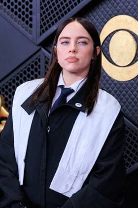 February 1, 2026, Los Angeles, California, USA: Billie Eilish on the red carpet of the 68th Annual Grammy Awards on Sunday February 1, 2026 at Crypto.com Arena in Los Angeles, California. JAVIER ROJAS PI Los Angeles USA - ZUMAp124 20260201_zaa_p124_406 Copyright: xJavierxRojasx