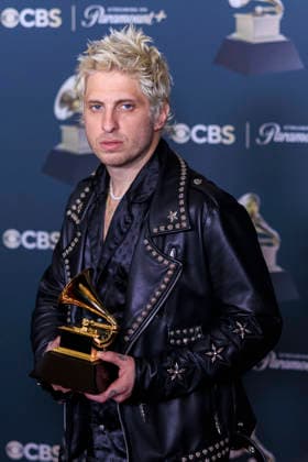 February 1, 2026, Los Angeles, California, USA: Andrew Watt at the 68th Annual Grammy Awards press room on Sunday February 1, 2026 at Crypto.com Arena in Los Angeles, California. ARIANA RUIZ PI Los Angeles USA - ZUMAp124 20260201_zaa_p124_422 Copyright: xArianaxRuizx