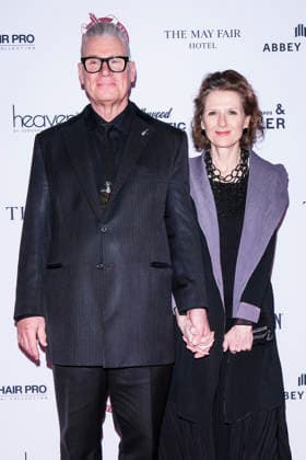 Mark Kermode with wife Linda Ruth Williams at the 46 London Critics™ Circle Film Awards 2026 at the May Fair Hotel London, 01 02 2026 Foto:xJ.xEdwardsx xFuturexImagex critics_6213