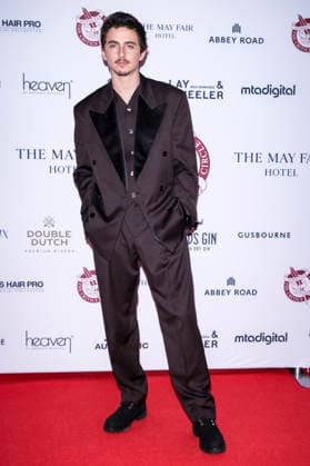 Timothee Chalamet at the 46 London Critics™ Circle Film Awards 2026 at the May Fair Hotel London, 01 02 2026 Foto:xJ.xEdwardsx xFuturexImagex critics_6247