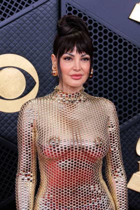 February 1, 2026, Los Angeles, California, USA: Bleona on the red carpet of the 68th Annual Grammy Awards on Sunday February 1, 2026 at Crypto.com Arena in Los Angeles, California. JAVIER ROJAS PI Los Angeles USA - ZUMAp124 20260201_zaa_p124_494 Copyright: xJavierxRojasx