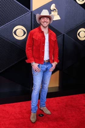 February 1, 2026, Los Angeles, California, USA: Brandon Lake on the red carpet of the 68th Annual Grammy Awards on Sunday February 1, 2026 at Crypto.com Arena in Los Angeles, California. JAVIER ROJAS PI Los Angeles USA - ZUMAp124 20260201_zaa_p124_495 Copyright: xJavierxRojasx