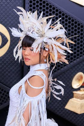February 1, 2026, Los Angeles, California, USA: Rei Ami on the red carpet of the 68th Annual Grammy Awards on Sunday February 1, 2026 at Crypto.com Arena in Los Angeles, California. JAVIER ROJAS PI Los Angeles USA - ZUMAp124 20260201_zaa_p124_440 Copyright: xJavierxRojasx