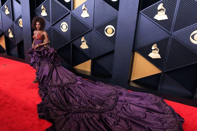 February 1, 2026, Los Angeles, California, USA: Doechii on the red carpet of the 68th Annual Grammy Awards on Sunday February 1, 2026 at Crypto.com Arena in Los Angeles, California. JAVIER ROJAS PI Los Angeles USA - ZUMAp124 20260201_zaa_p124_464 Copyright: xJavierxRojasx