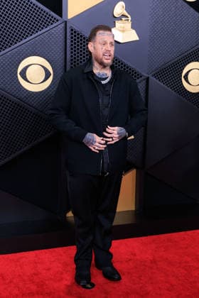February 1, 2026, Los Angeles, California, USA: Jelly Roll on the red carpet of the 68th Annual Grammy Awards on Sunday February 1, 2026 at Crypto.com Arena in Los Angeles, California. JAVIER ROJAS PI Los Angeles USA - ZUMAp124 20260201_zaa_p124_469 Copyright: xJavierxRojasx